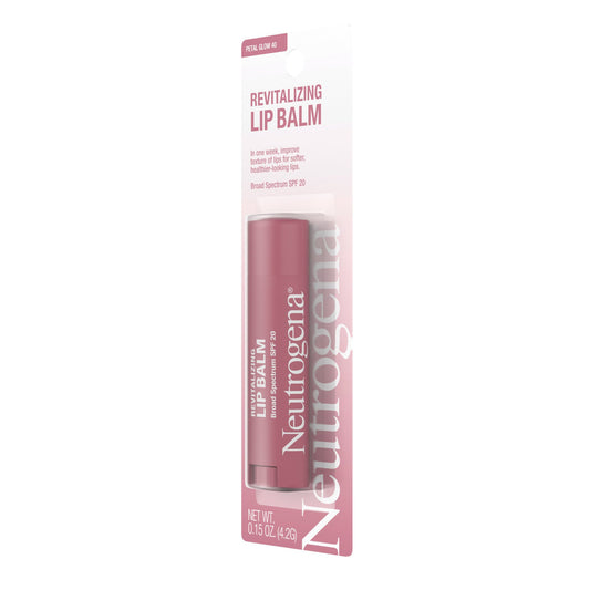 Neutrogena Revitalizing SPF 20 Tinted Lip Balm - Petal Glow