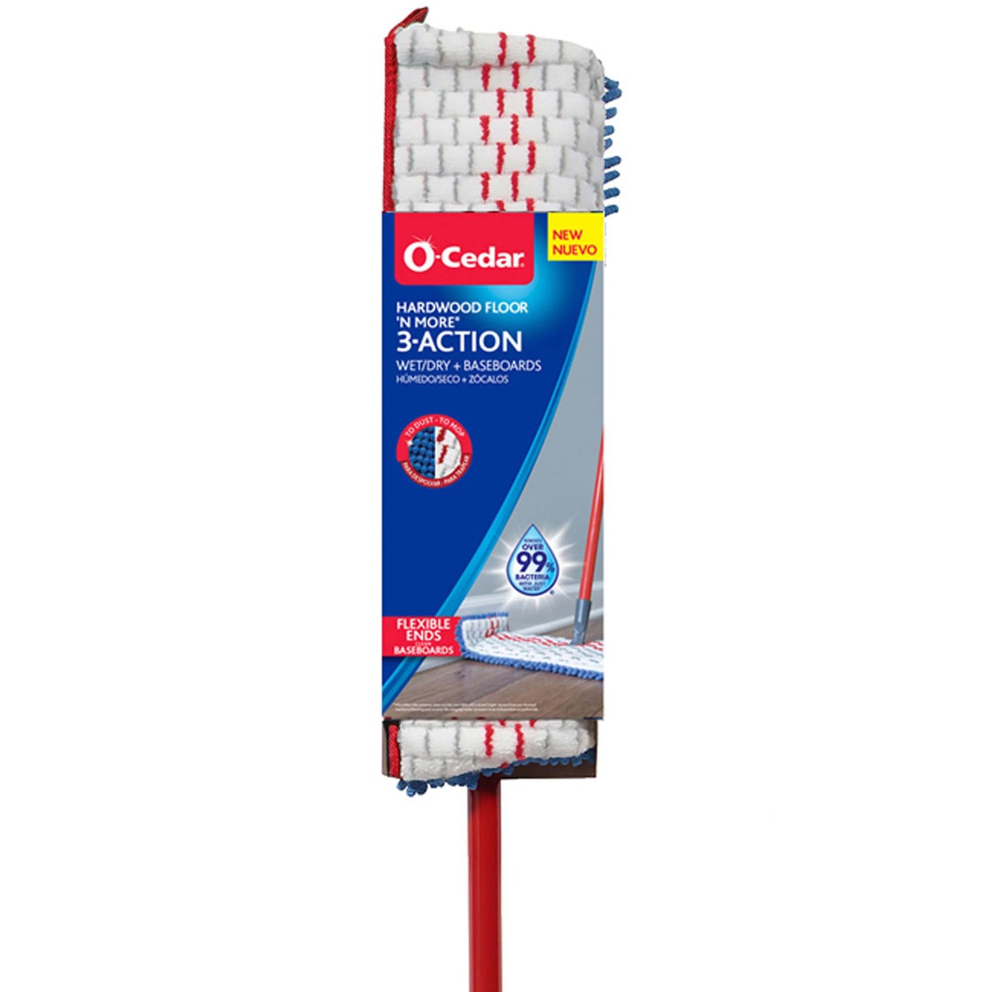 O-Cedar Hardwood Floor 'N More 3-Action Mop