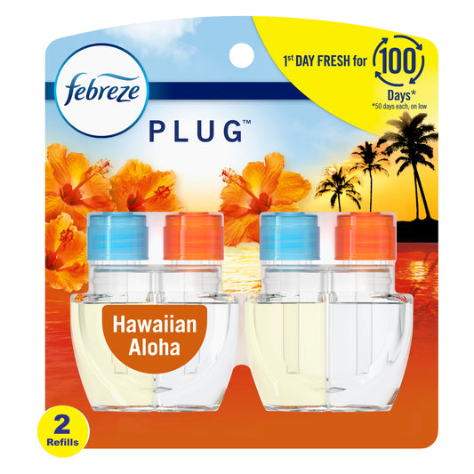 Febreze Plug Scented Oil Refills - Hawaiian Aloha