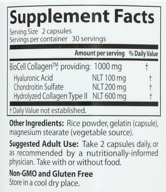 Doctor's Best Hyaluronic Acid With Chondroitin Sulfate Capsules