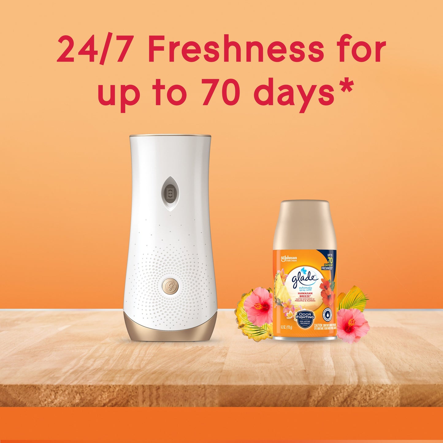 Glade Automatic Spray Refill Air Freshener - Hawaiian Breeze