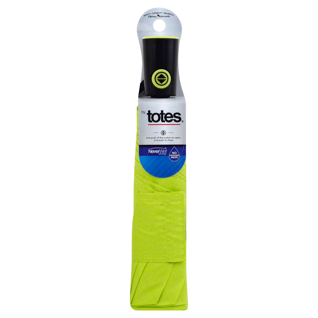 Raines by Totes Auto Open Close Umbrella - Assorted Colors