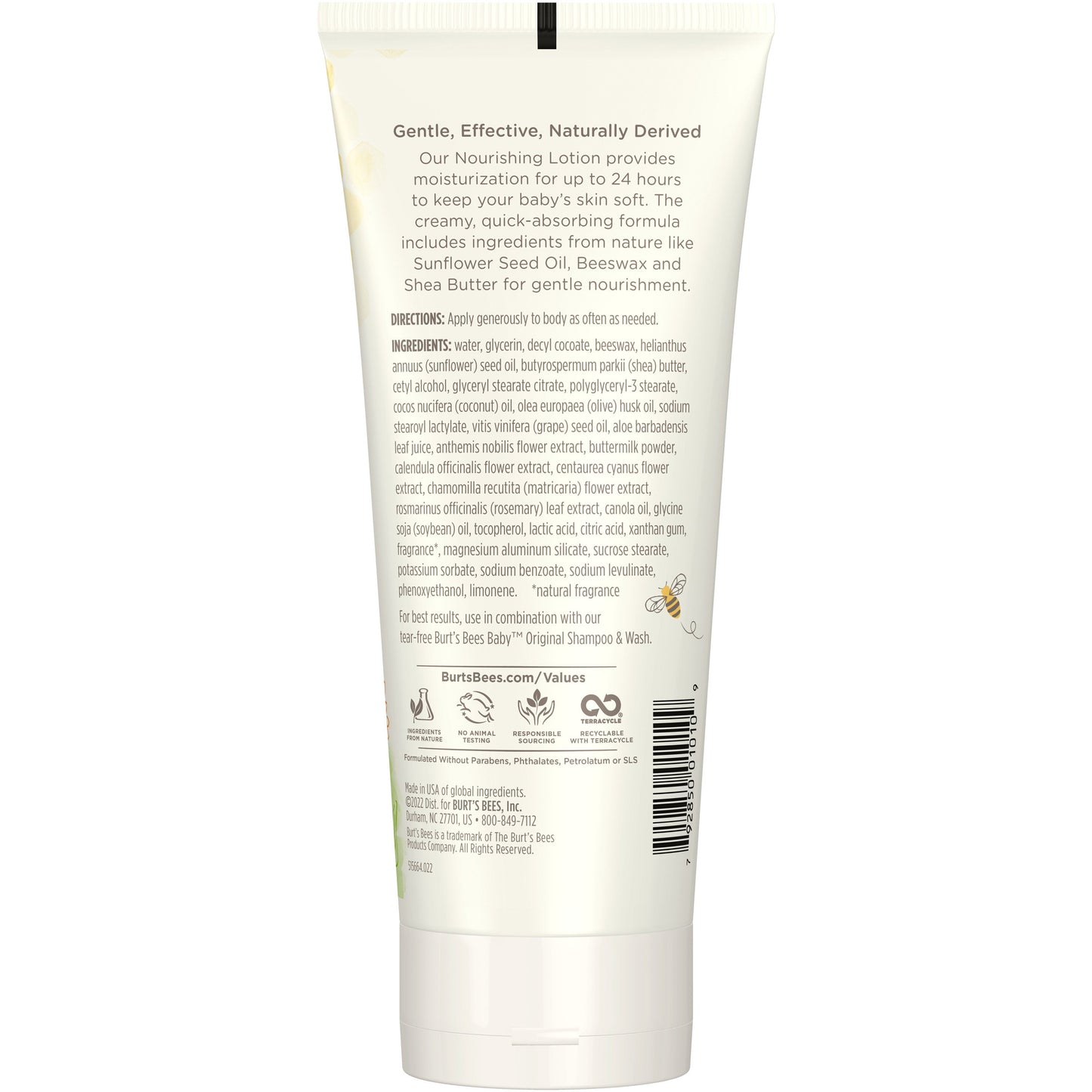 Burt's Bees Baby Nourishing Lotion - Original Scent