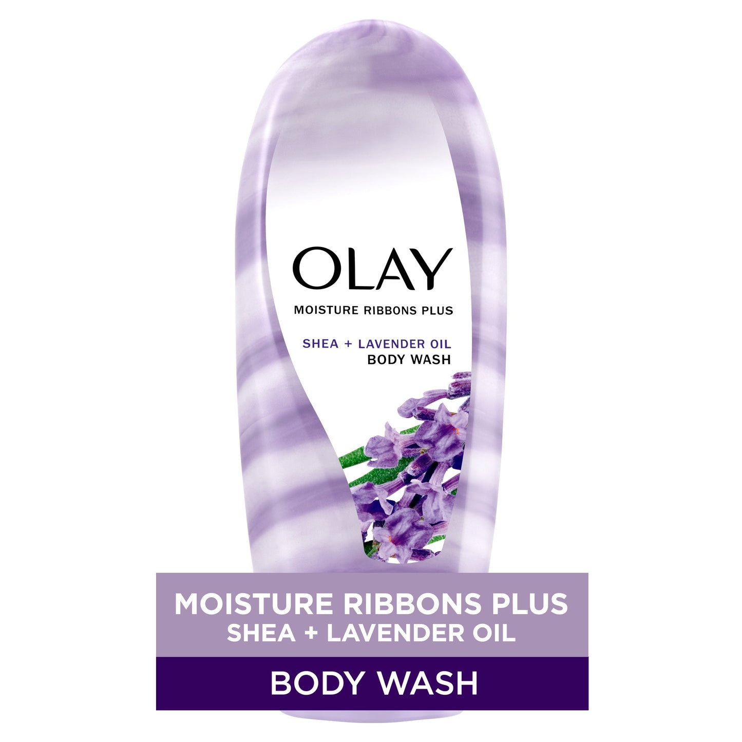 Olay Moisture Ribbons Plus Body Wash - Shea + Lavender Oil