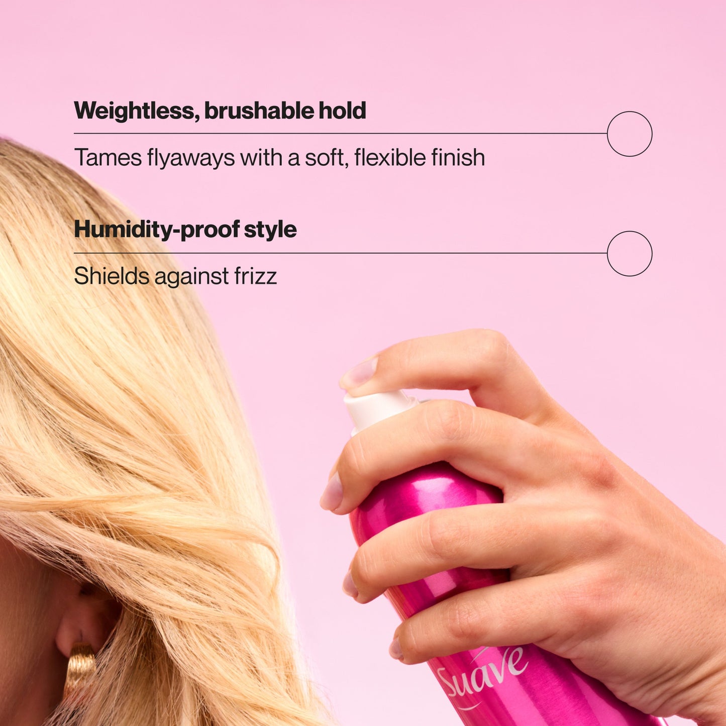 Suave Anti Frizz Flexible Hairspray