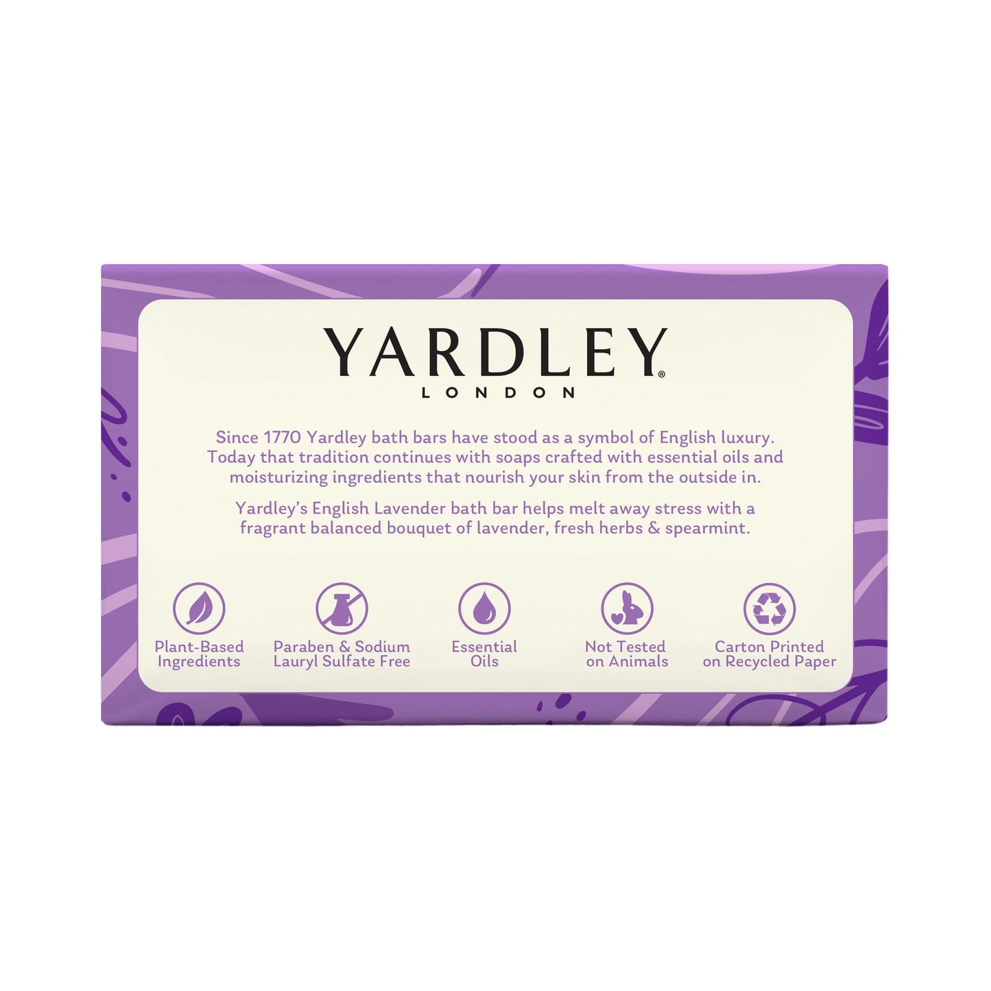 Yardley London English Lavender Bath Bar