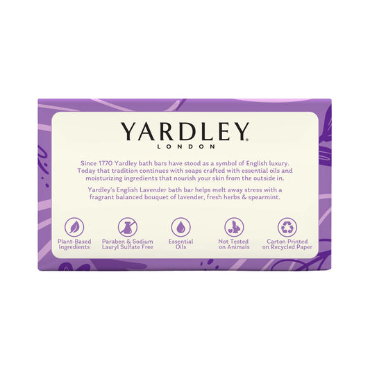 Yardley London English Lavender Bath Bar