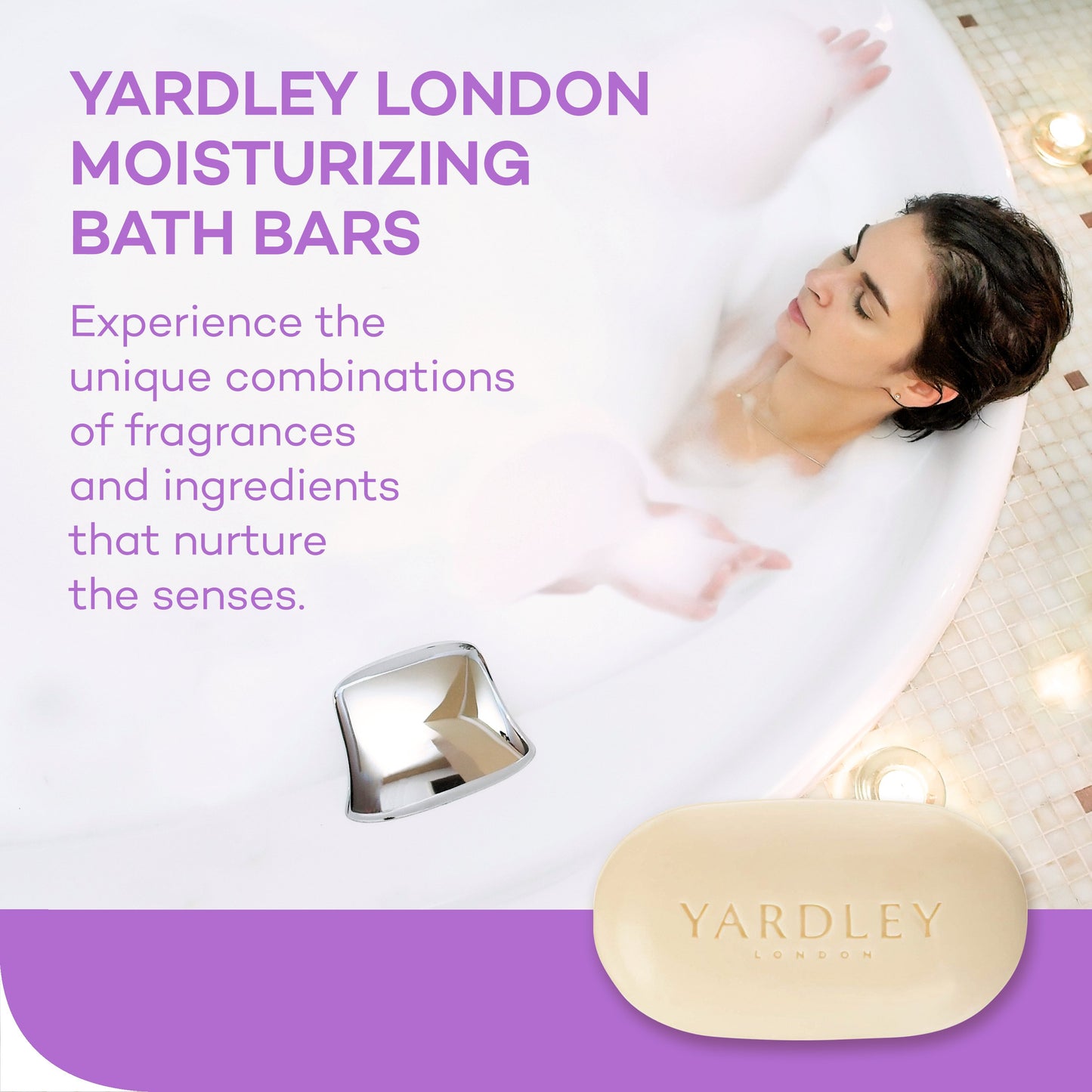 Yardley London English Lavender Bath Bar