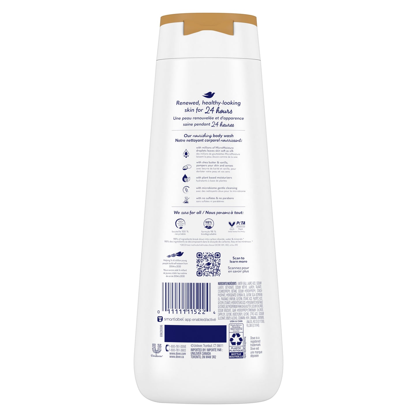 Dove Pampering  Body Wash - Shea Butter & Vanilla