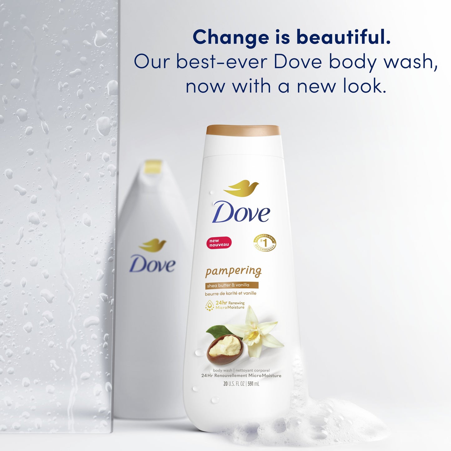 Dove Pampering  Body Wash - Shea Butter & Vanilla