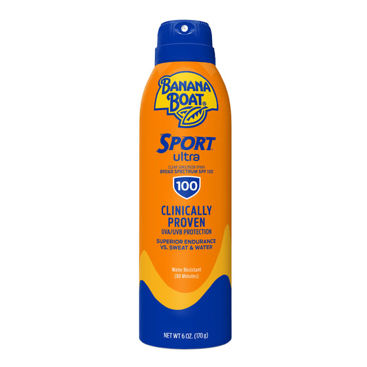 Banana Boat Sport Ultra Clear Sunscreen Spray - SPF 100