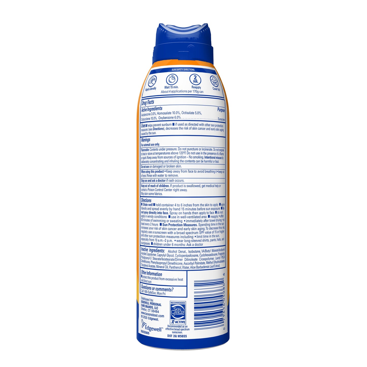 Banana Boat Sport Ultra Clear Sunscreen Spray - SPF 100