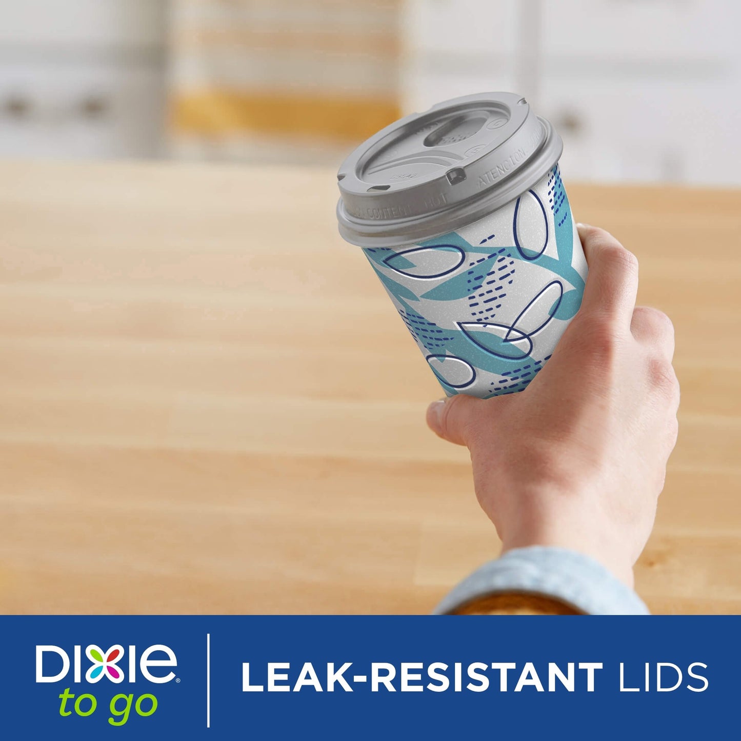 Dixie To Go 12 oz Paper Cups and Lids