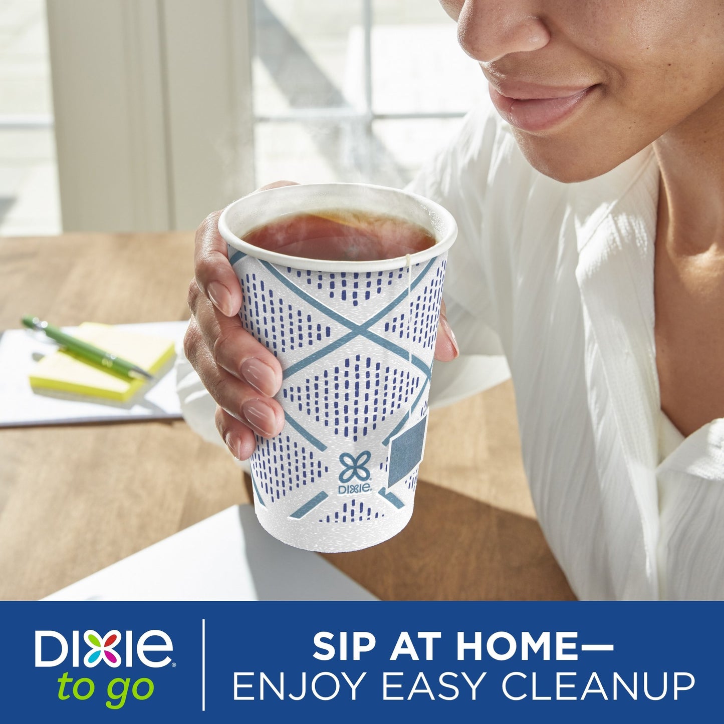 Dixie To Go 12 oz Paper Cups and Lids