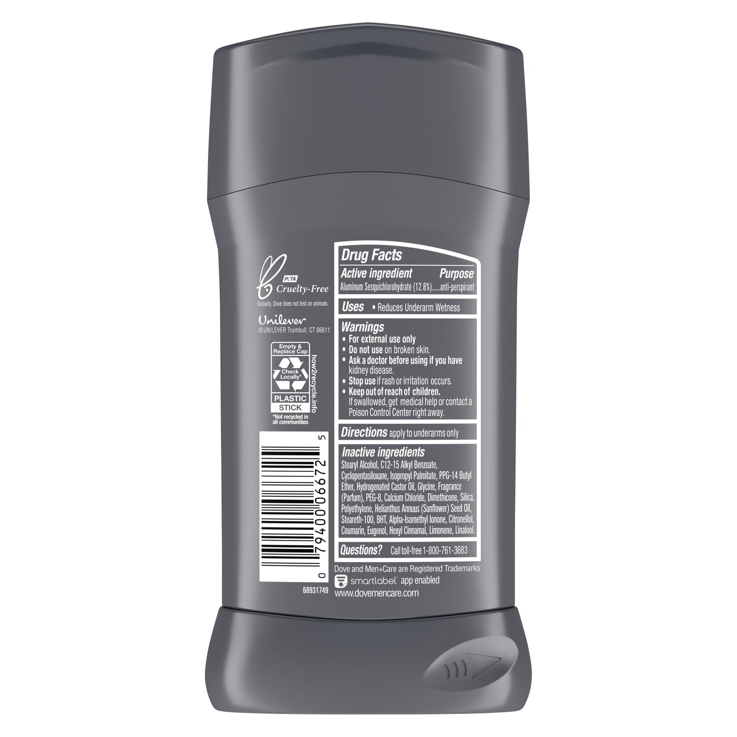 Dove Men+Care 72 Hr Antiperspirant - Extra Fresh