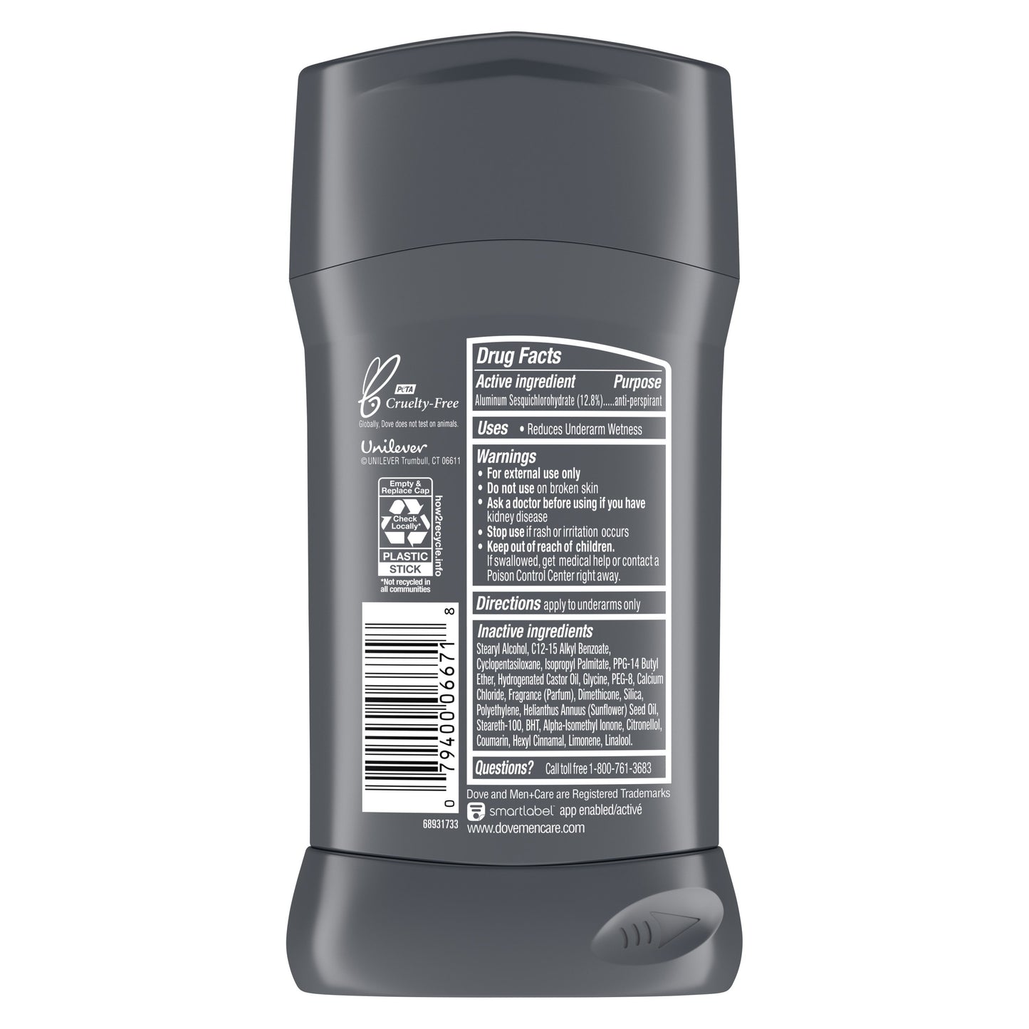 Dove Men+Care 72 Hr Antiperspirant - Clean Comfort