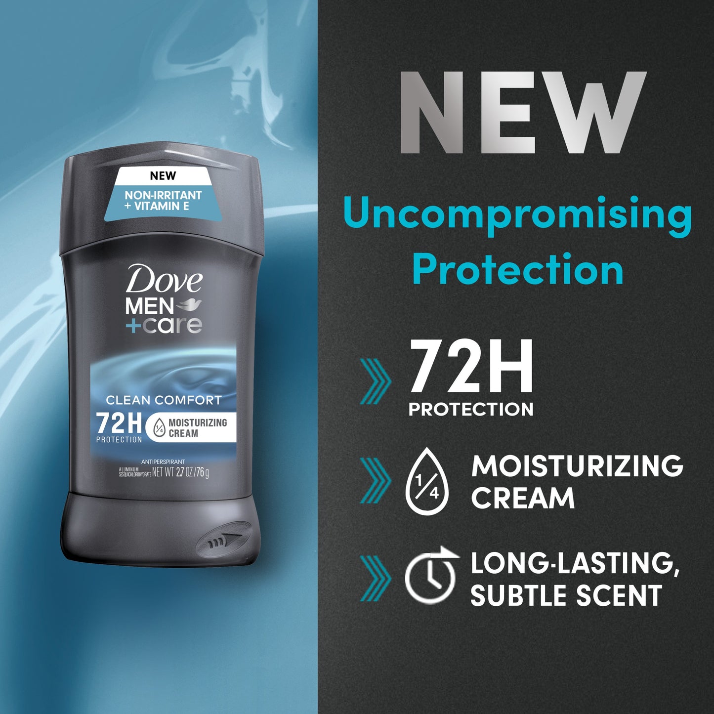Dove Men+Care 72 Hr Antiperspirant - Clean Comfort