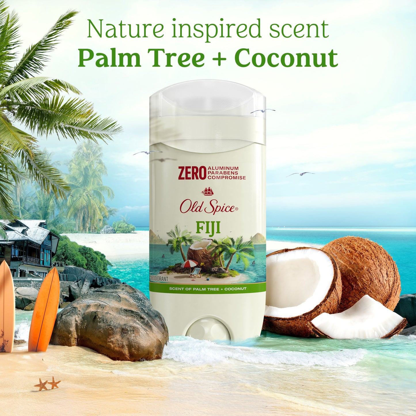 Old Spice Aluminum-Free Deodorant - Fiji