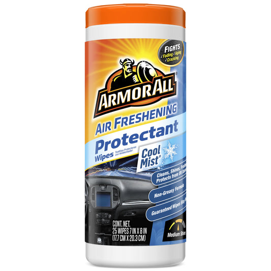 Armor All Air Freshening Protectant Wipes - Cool Mist