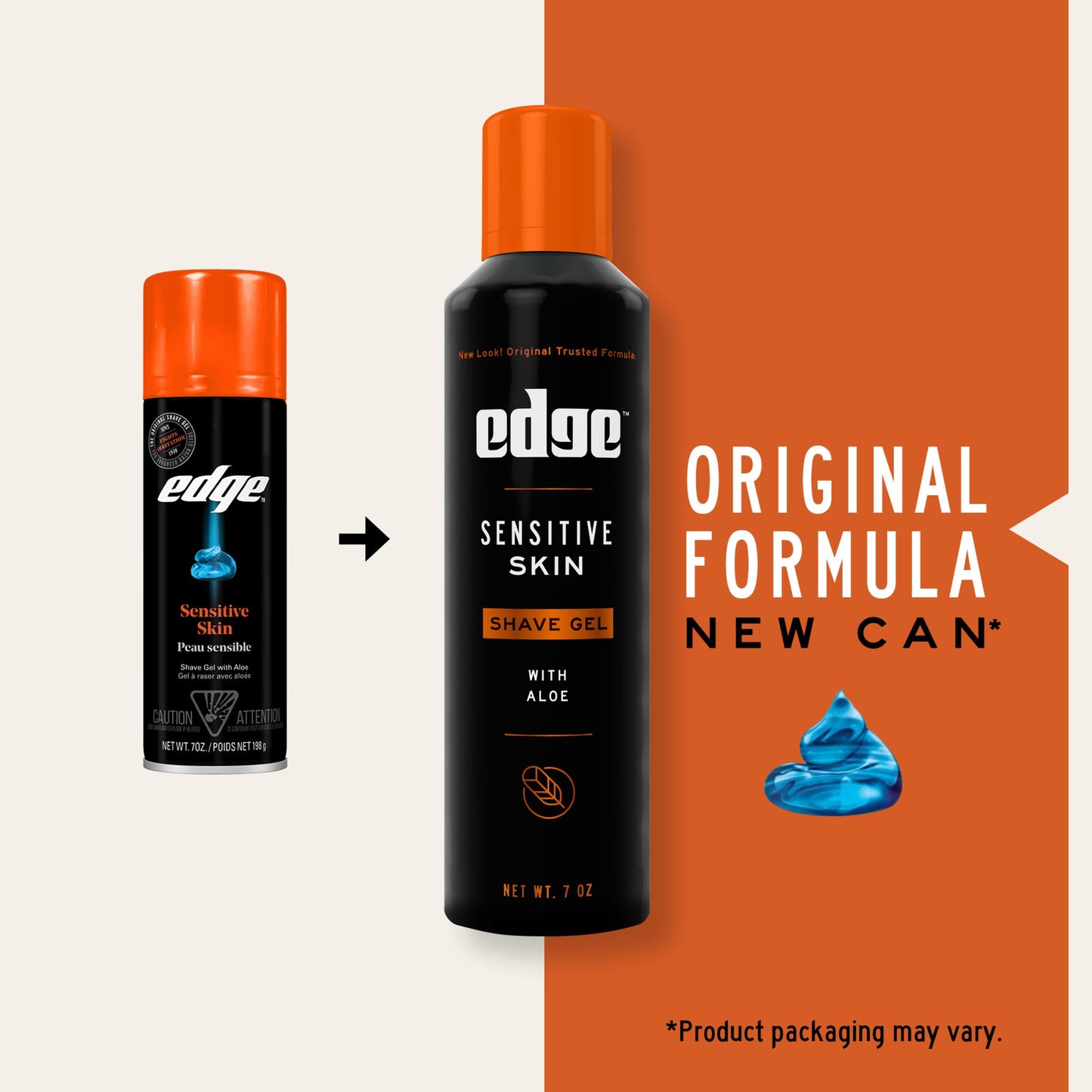 Edge Sensitive Skin Shave Gel with Aloe