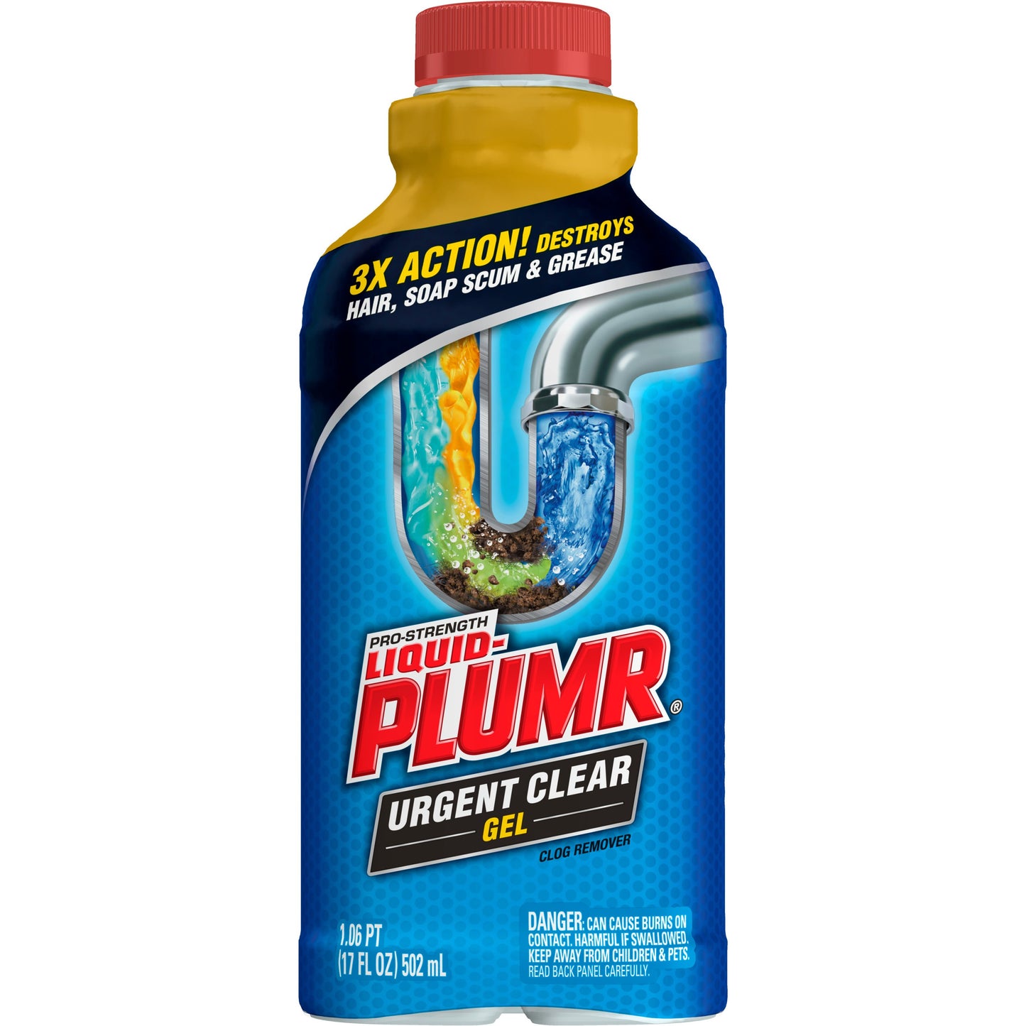 Liquid-Plumr Industrial Strength Urgent Clear - Liquid Drain Cleaner