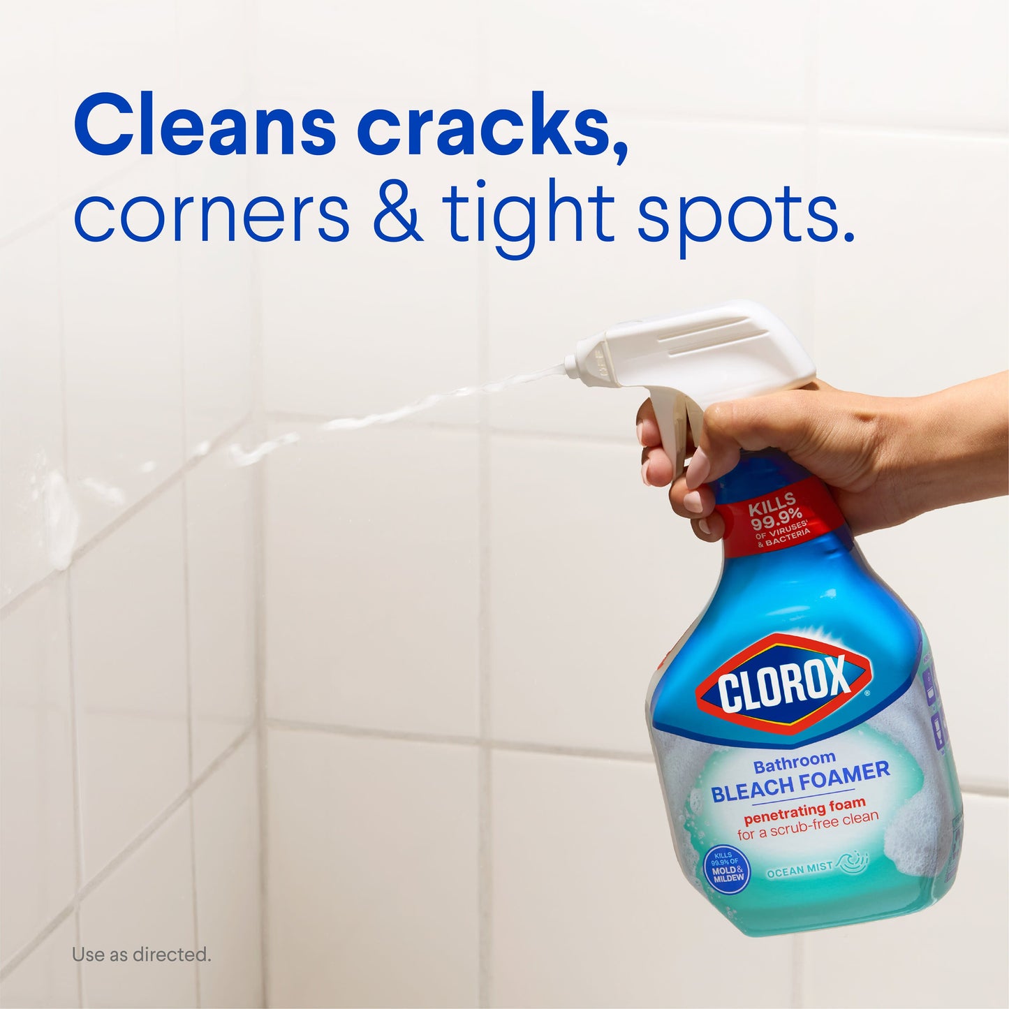 Clorox Bathroom Bleach Foamer Spray - Ocean Mist