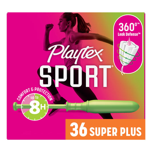 Playtex Sport Tampons - Super Plus, Unscented
