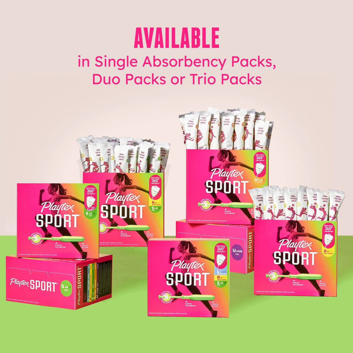 Playtex Sport Tampons - Super Plus, Unscented