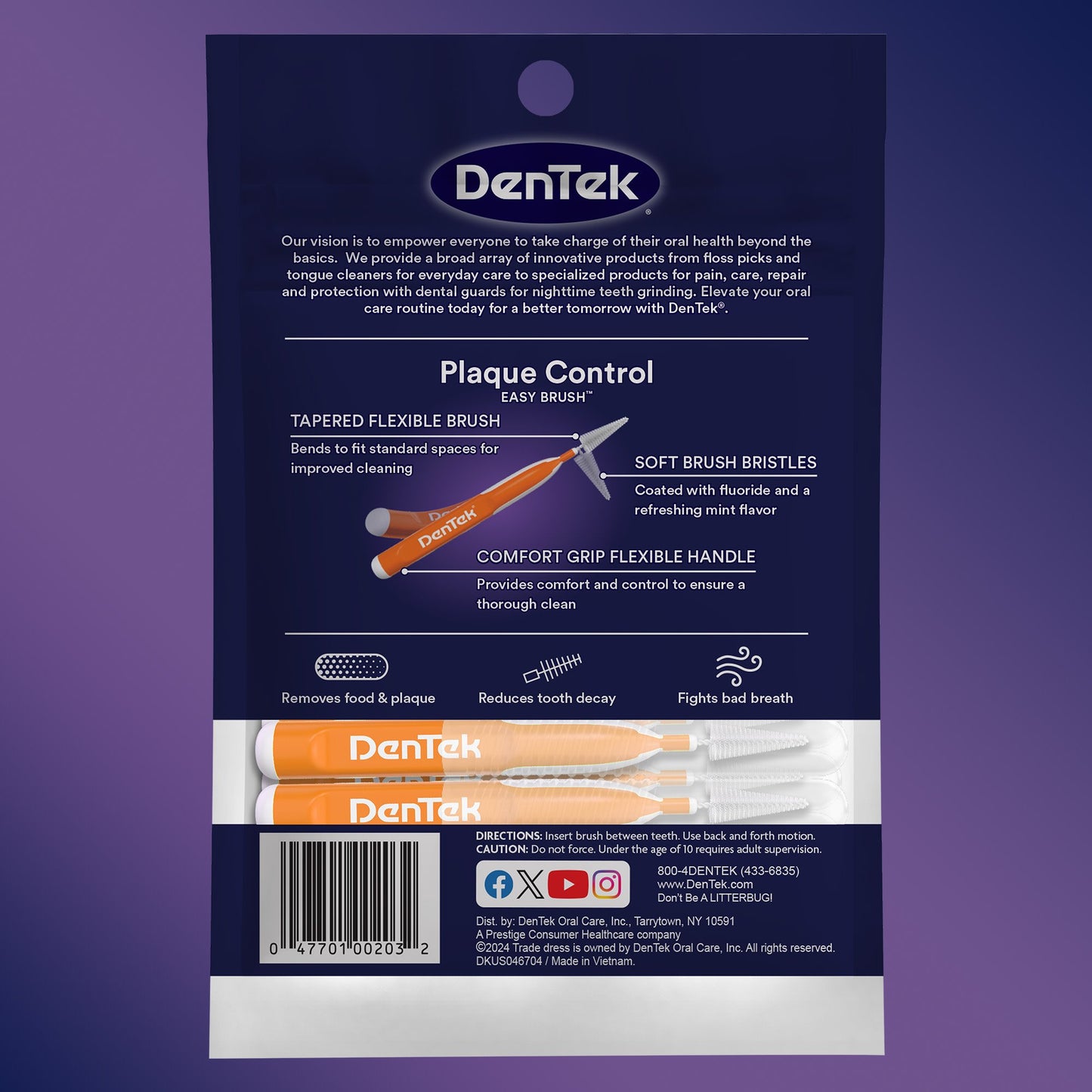 DenTek Easy Brush Interdental Cleaners