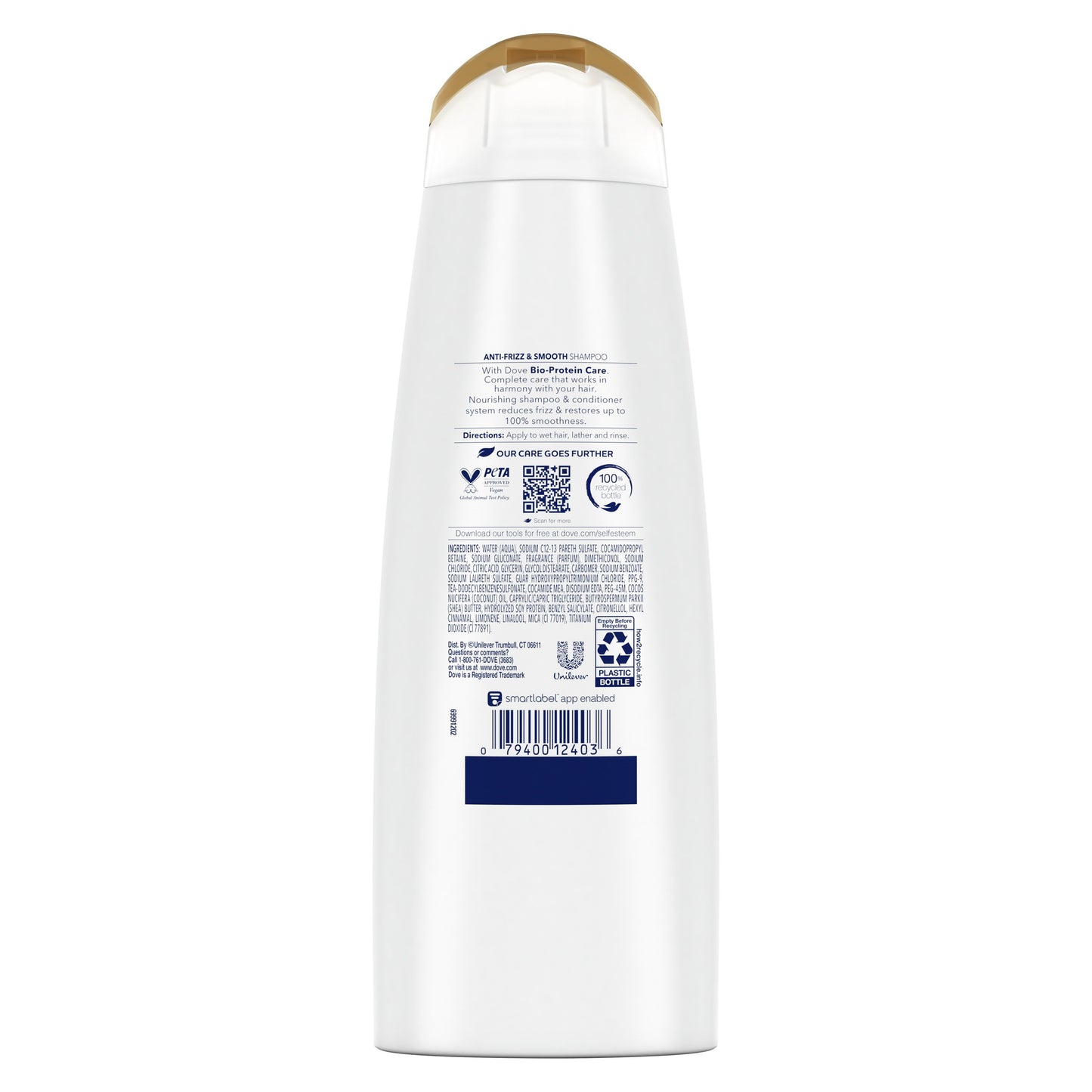 Dove Shampoo Anti-Frizz Oil Therapy