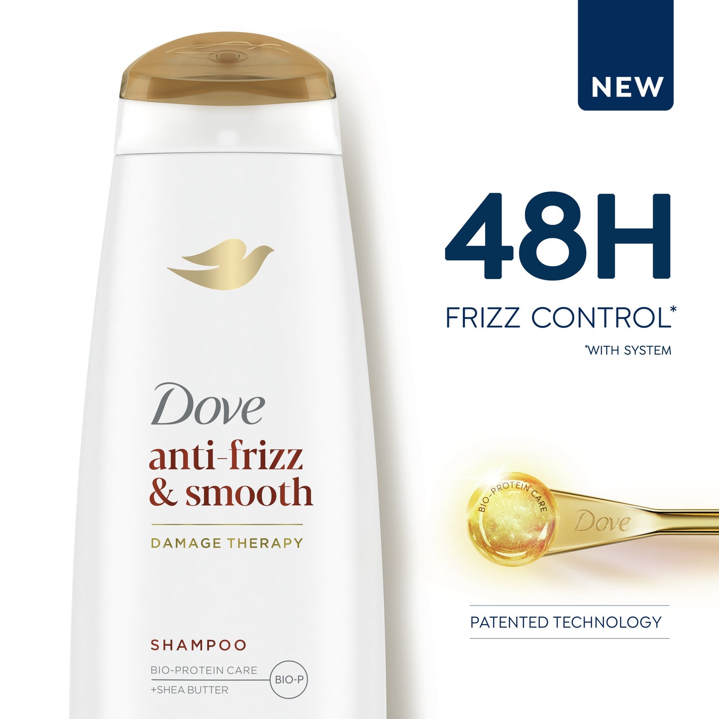 Dove Shampoo Anti-Frizz Oil Therapy