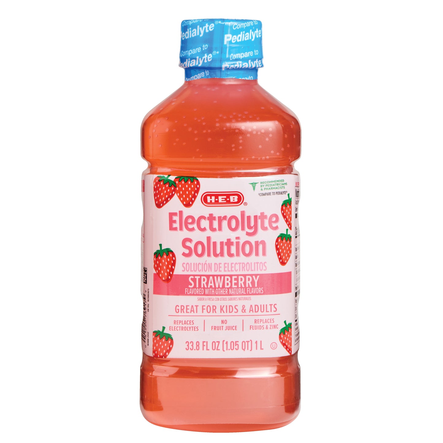 H-E-B Electrolyte Solution - Strawberry