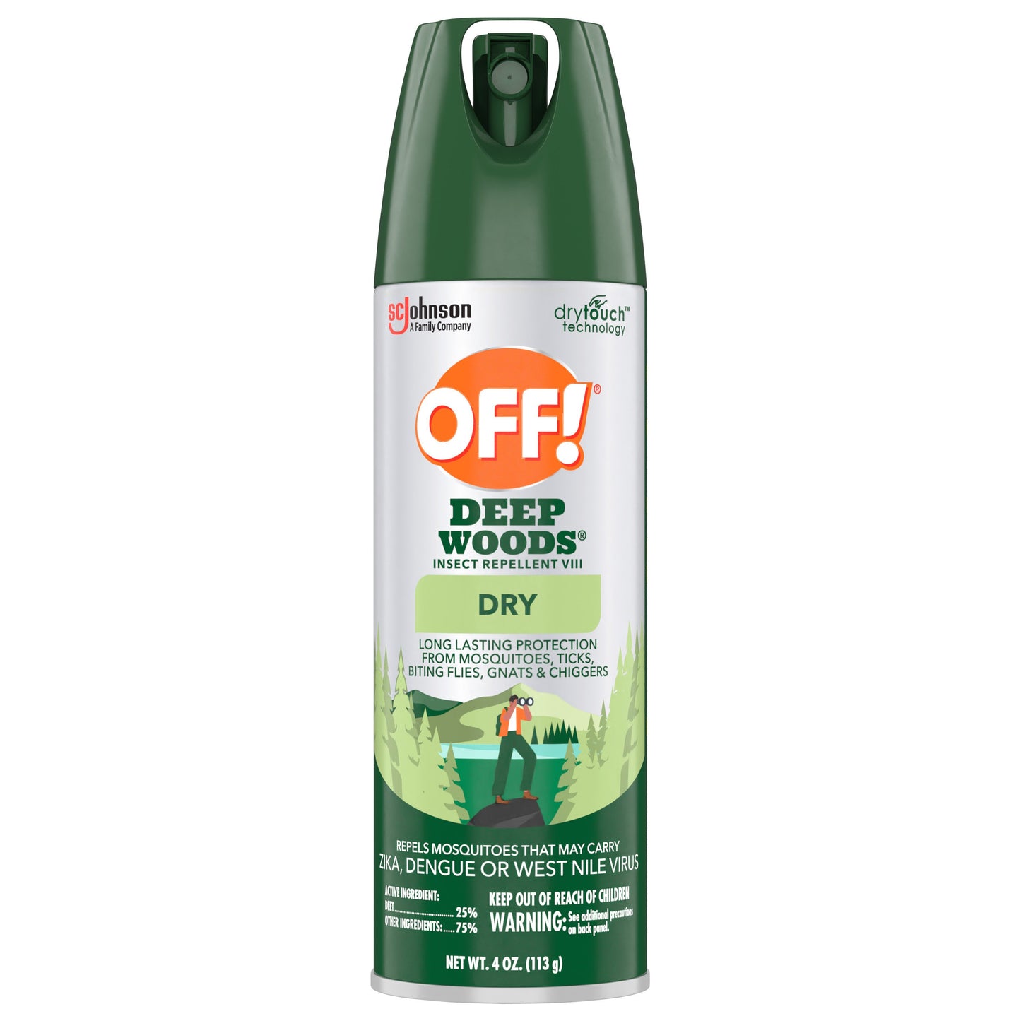 OFF! Deep Woods Insect Repellent VIII Dry