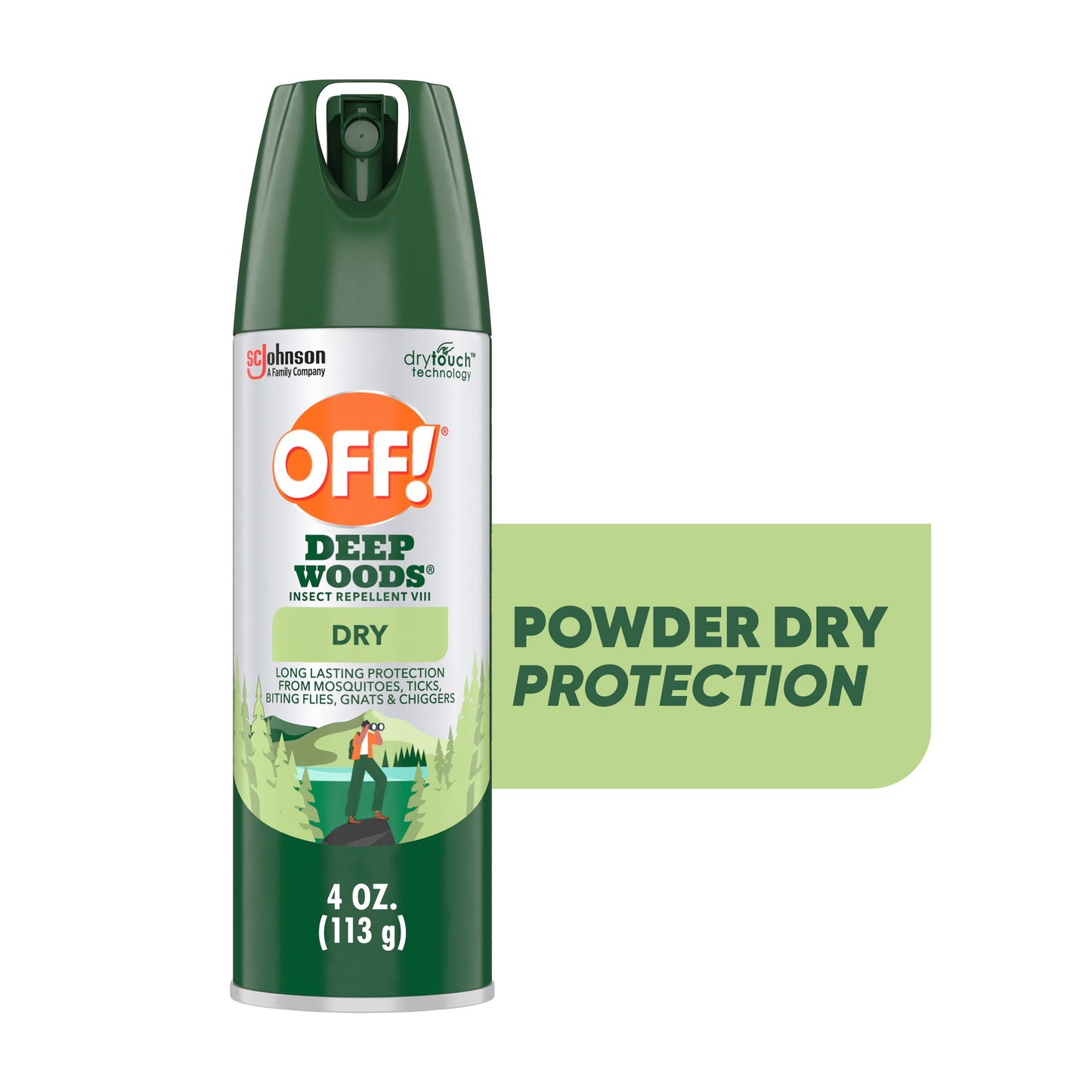 OFF! Deep Woods Insect Repellent VIII Dry