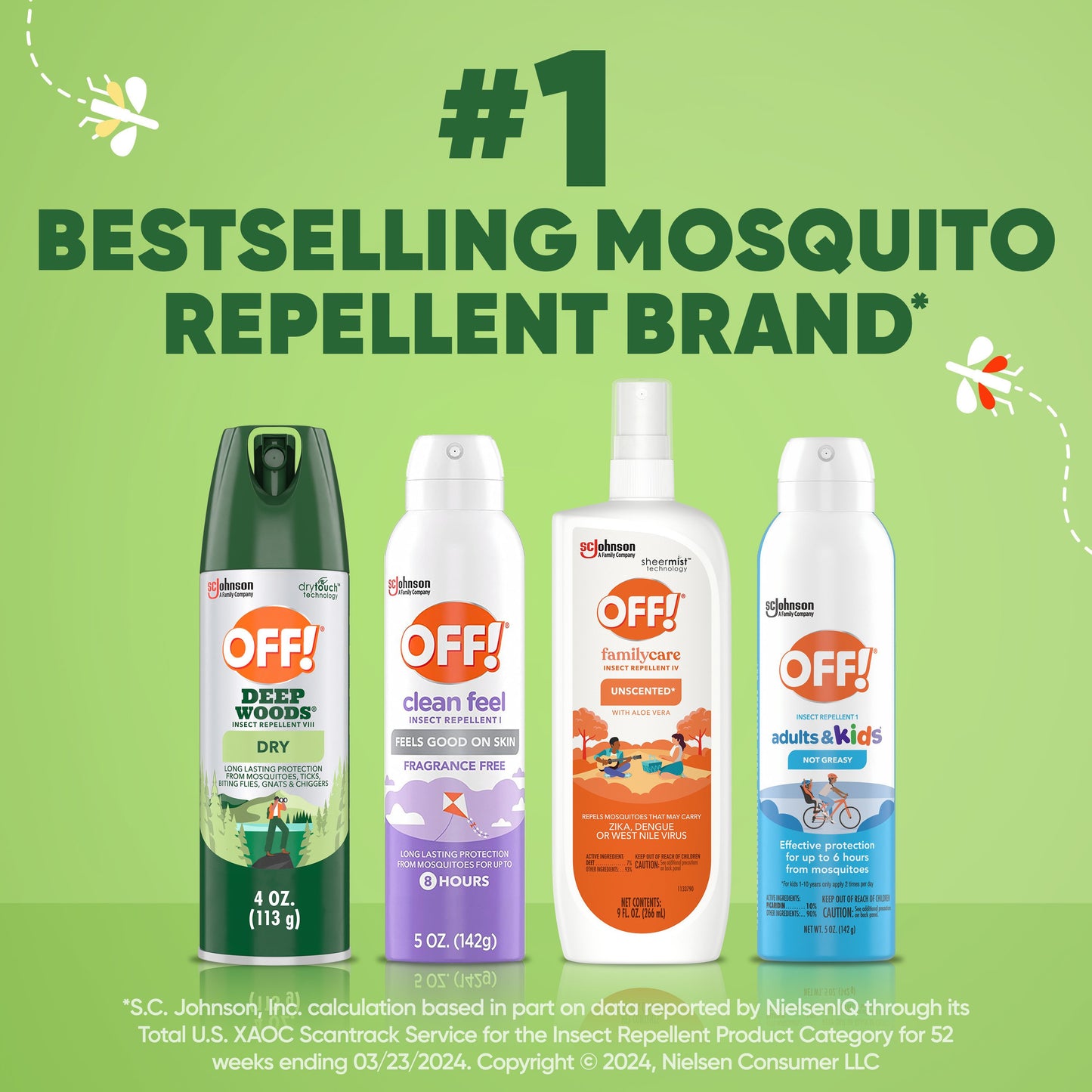 OFF! Deep Woods Insect Repellent VIII Dry