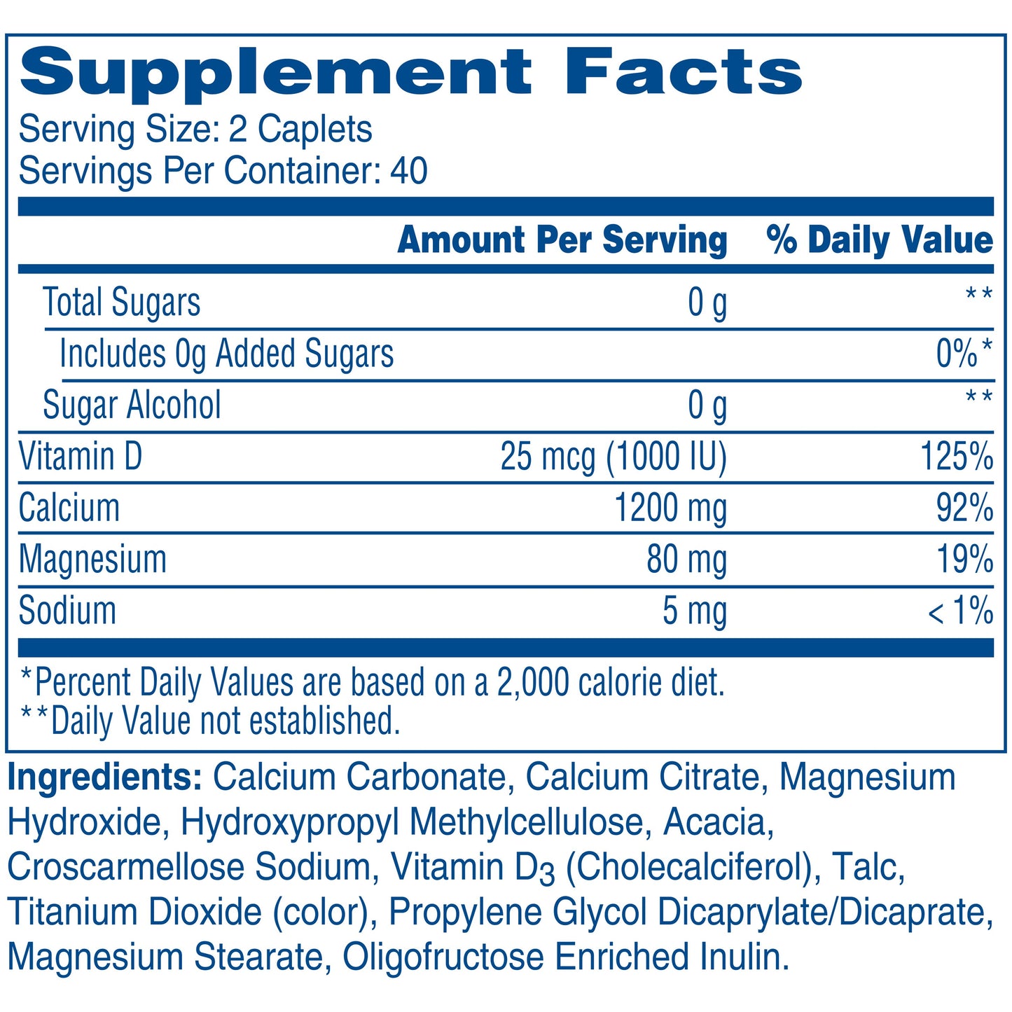 Citracal Calcium + D3 Slow Release 1200 Coated Tablets