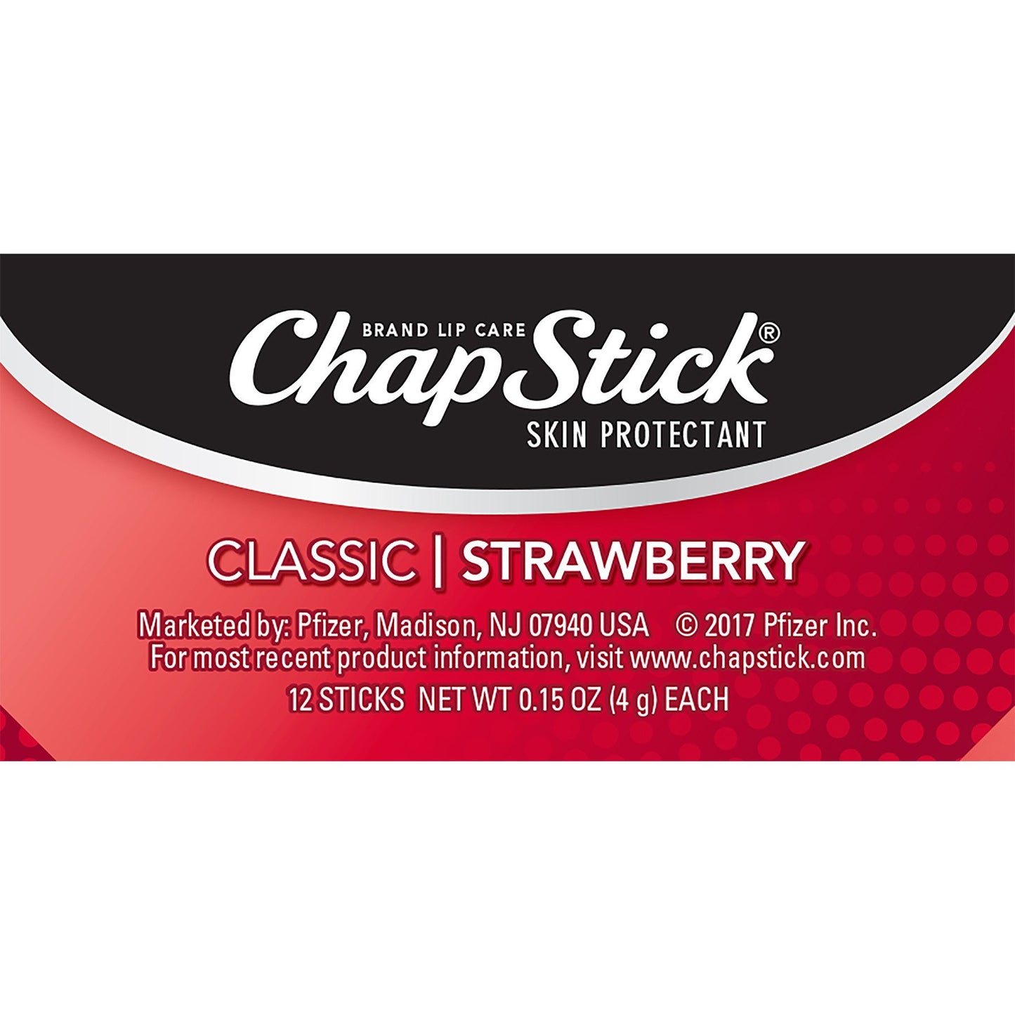ChapStick Lip Balm Tube - Classic Strawberry