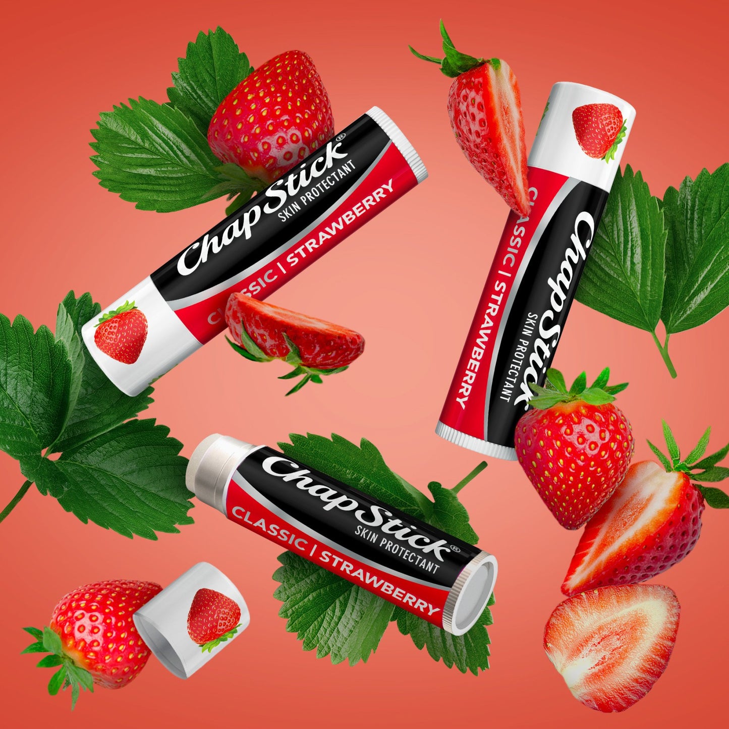 ChapStick Lip Balm Tube - Classic Strawberry