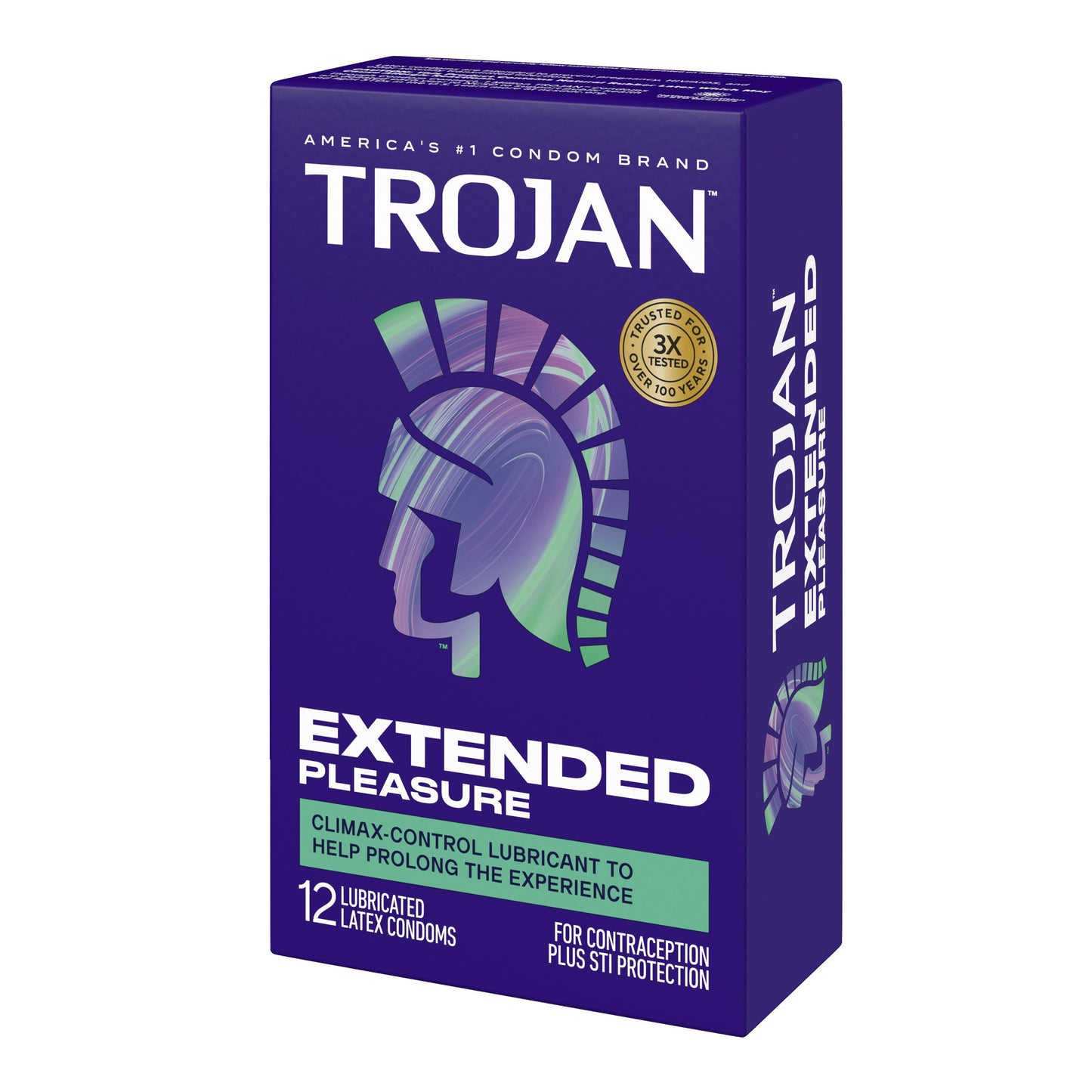Trojan Extended Pleasure Climax Control Lubricated Condoms
