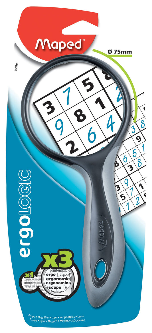Maped Ergologic Large 2.5X Magnifying Glass