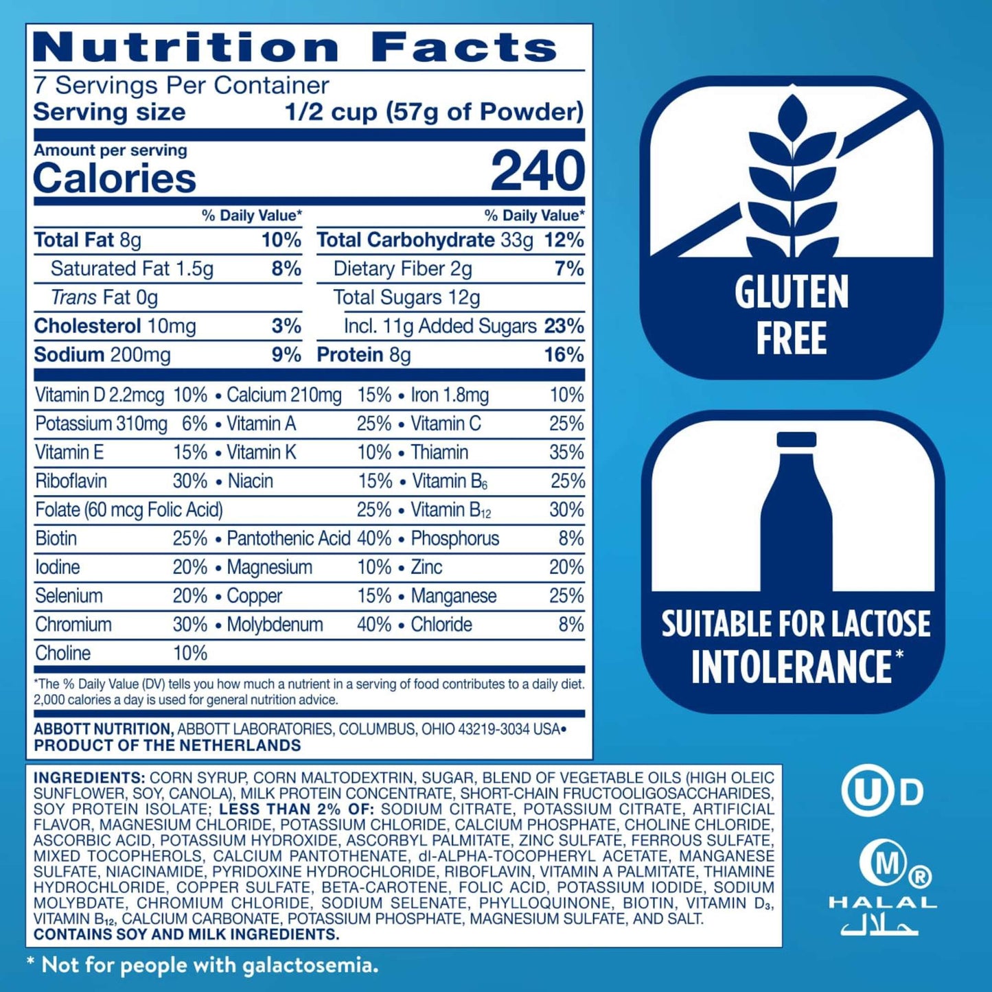 Ensure Original 8g Protein Nutrition Powder Shake Mix - Vanilla