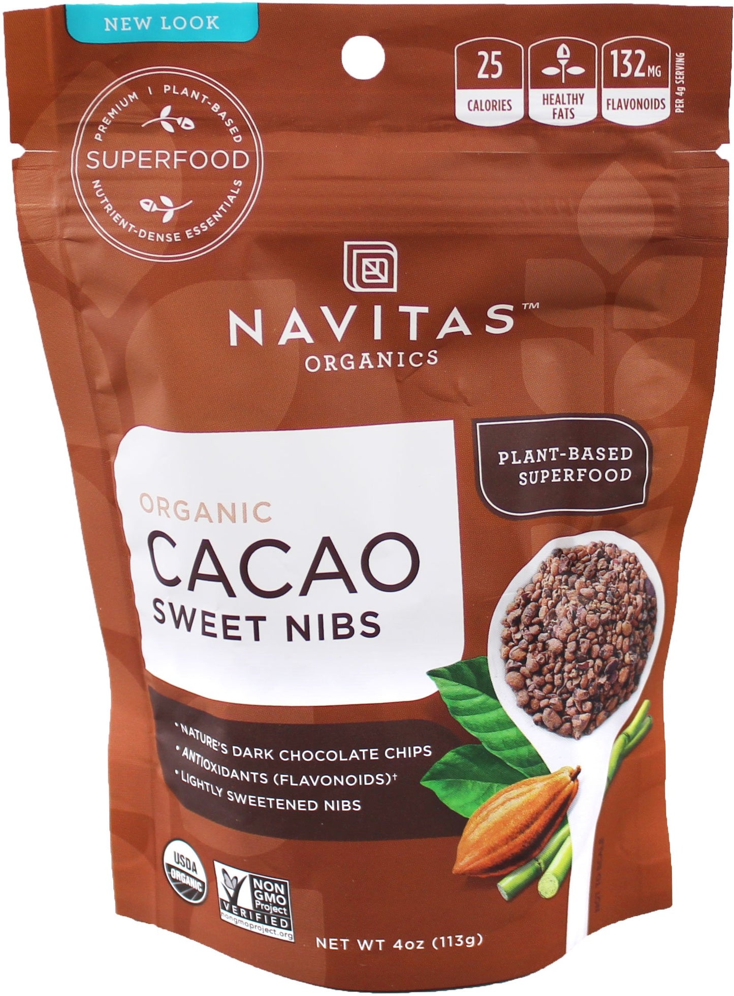 Navitas Organics Cacao Sweet Nibs