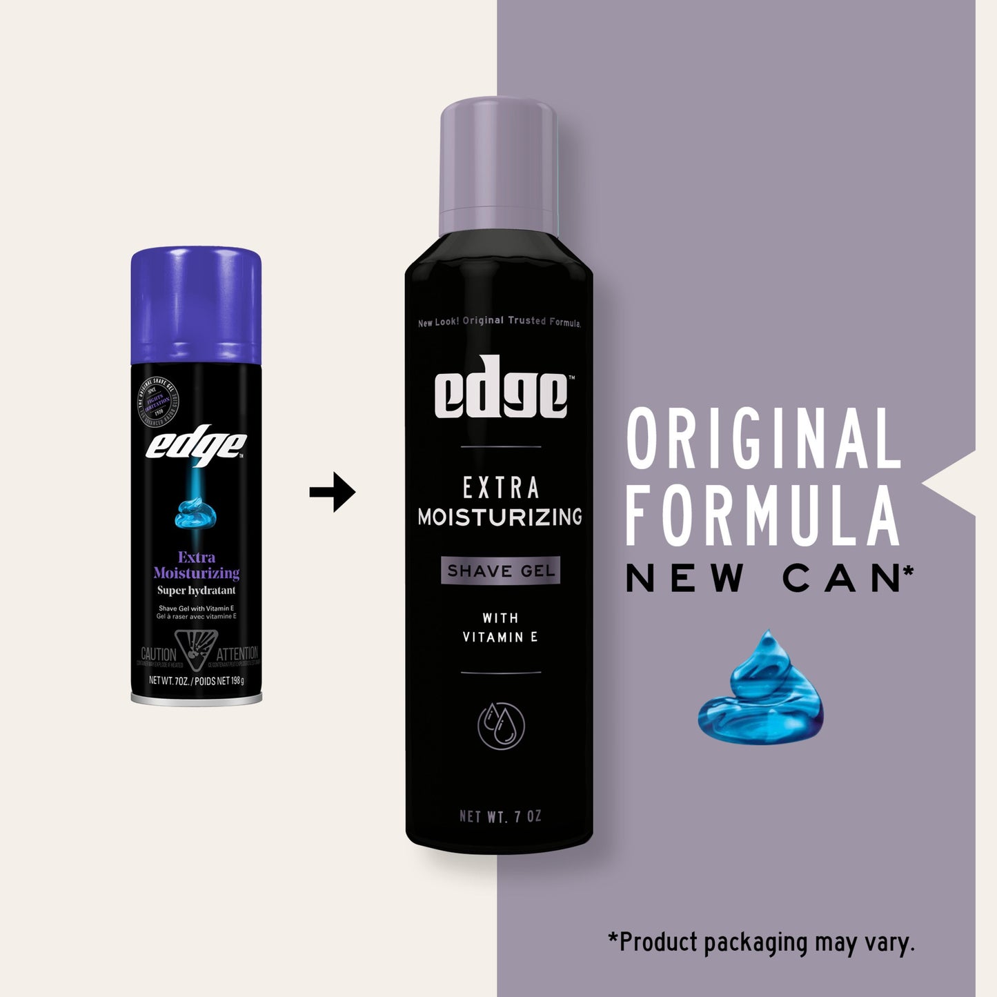 Edge Extra Moisturizing Shave Gel with Vitamin E