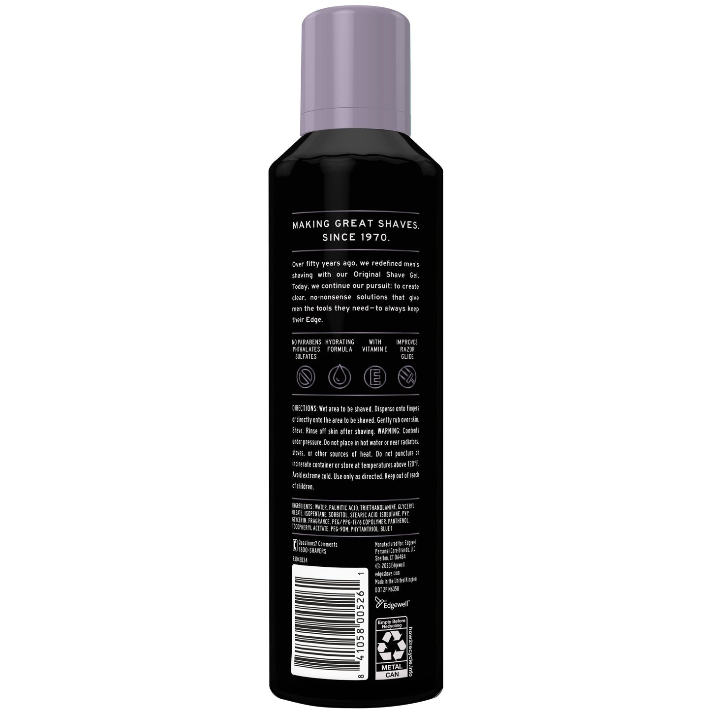 Edge Extra Moisturizing Shave Gel with Vitamin E