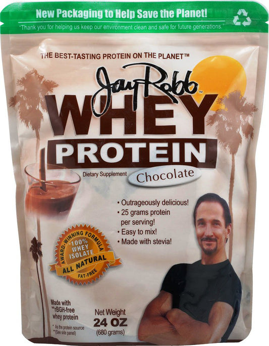 Jay Robb 25g Whey Protein Isolate Powder - Chocolate