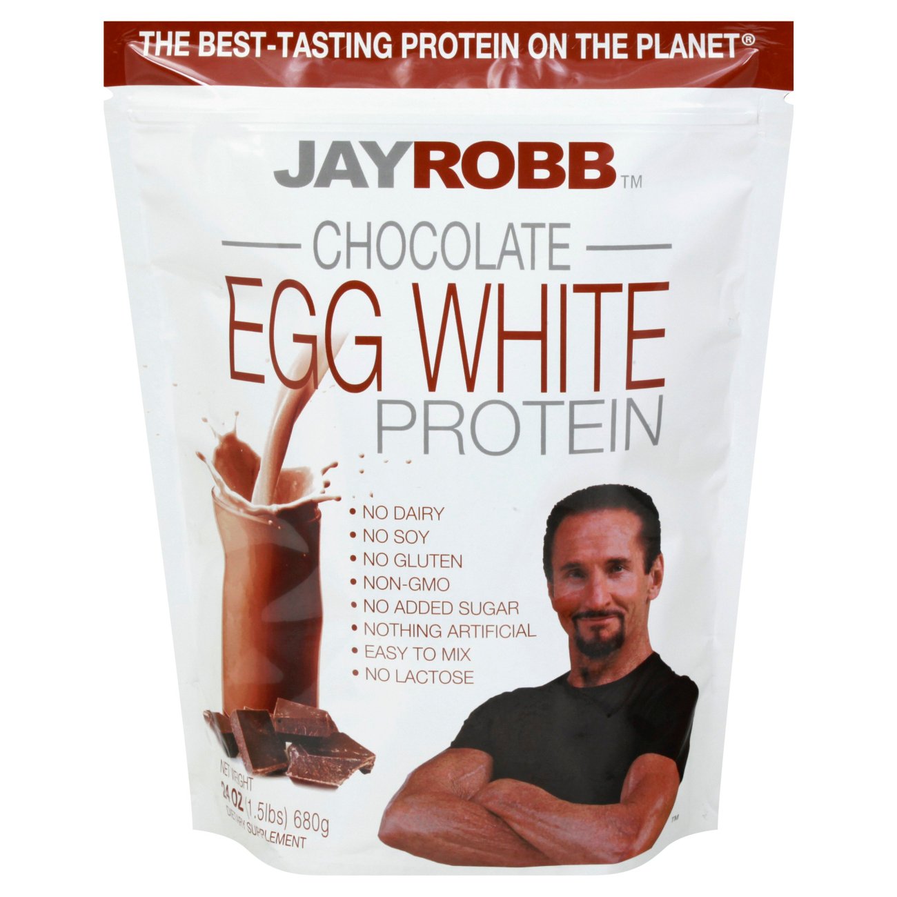 Jay Robb Egg White Protein Powder - Chocolate