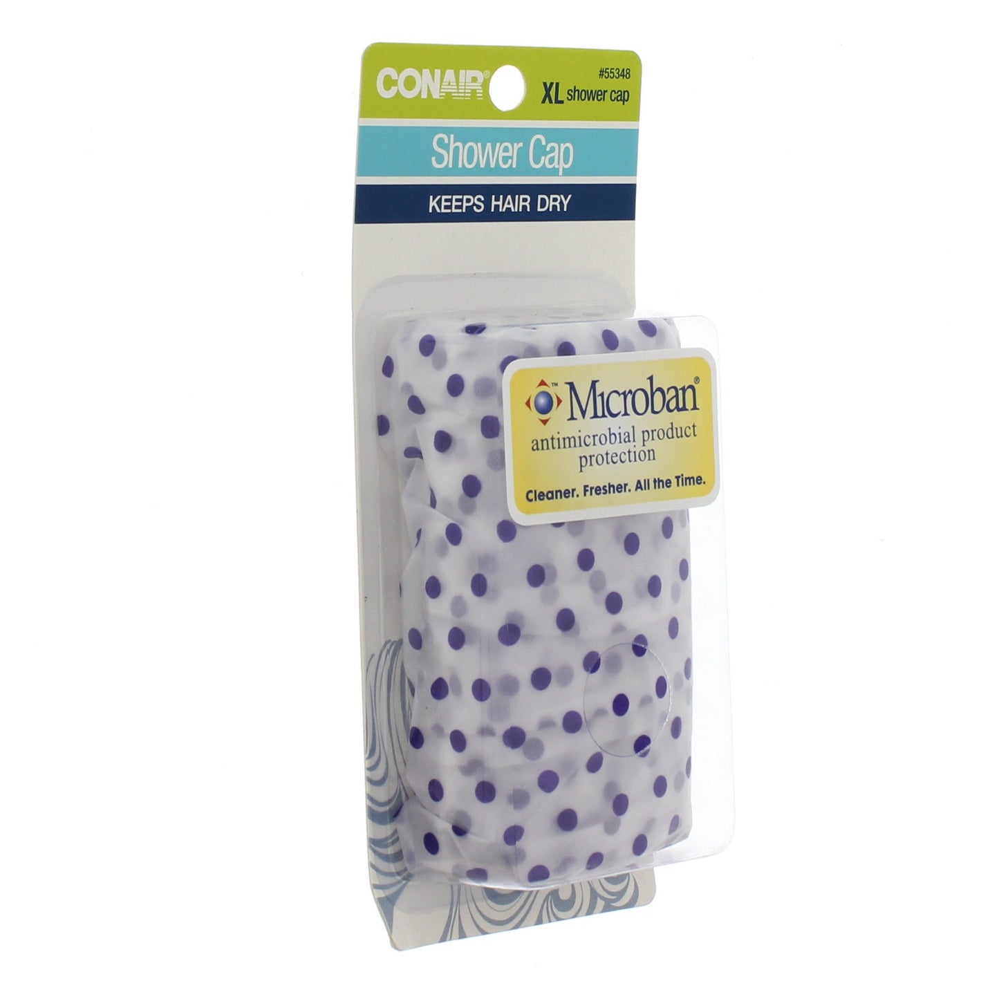 Conair Extra-Large Shower Cap, Assorted Colors