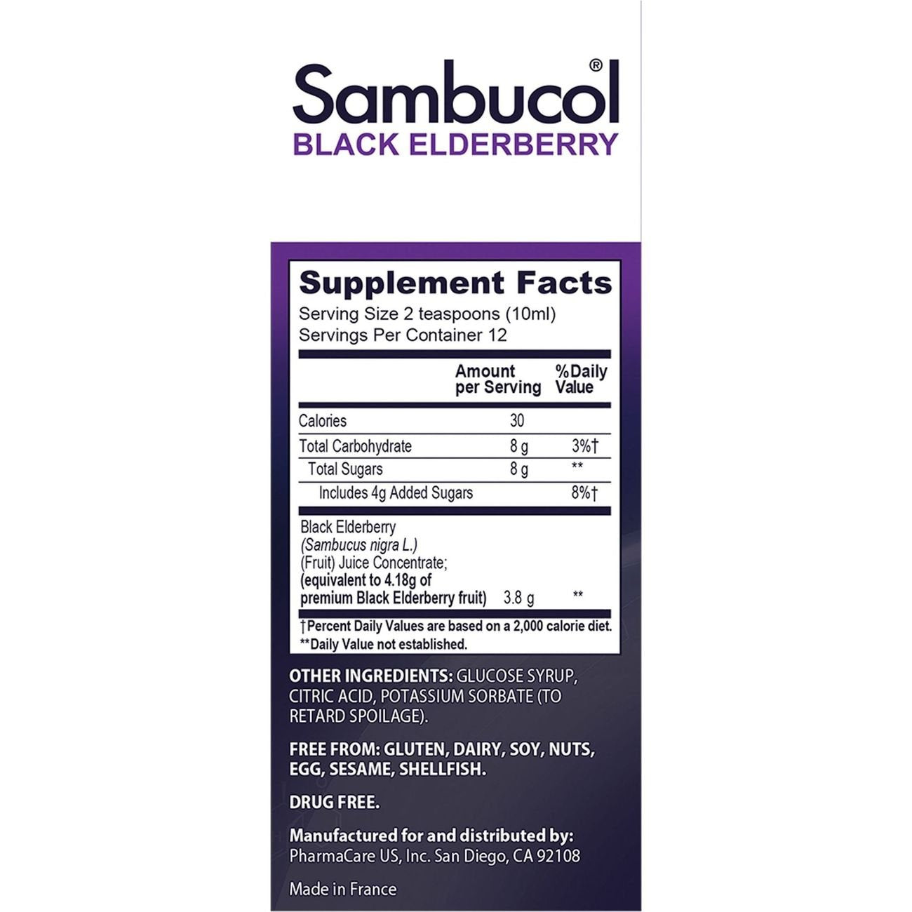 Sambucol Immunity Black Elderberry Syrup - Original