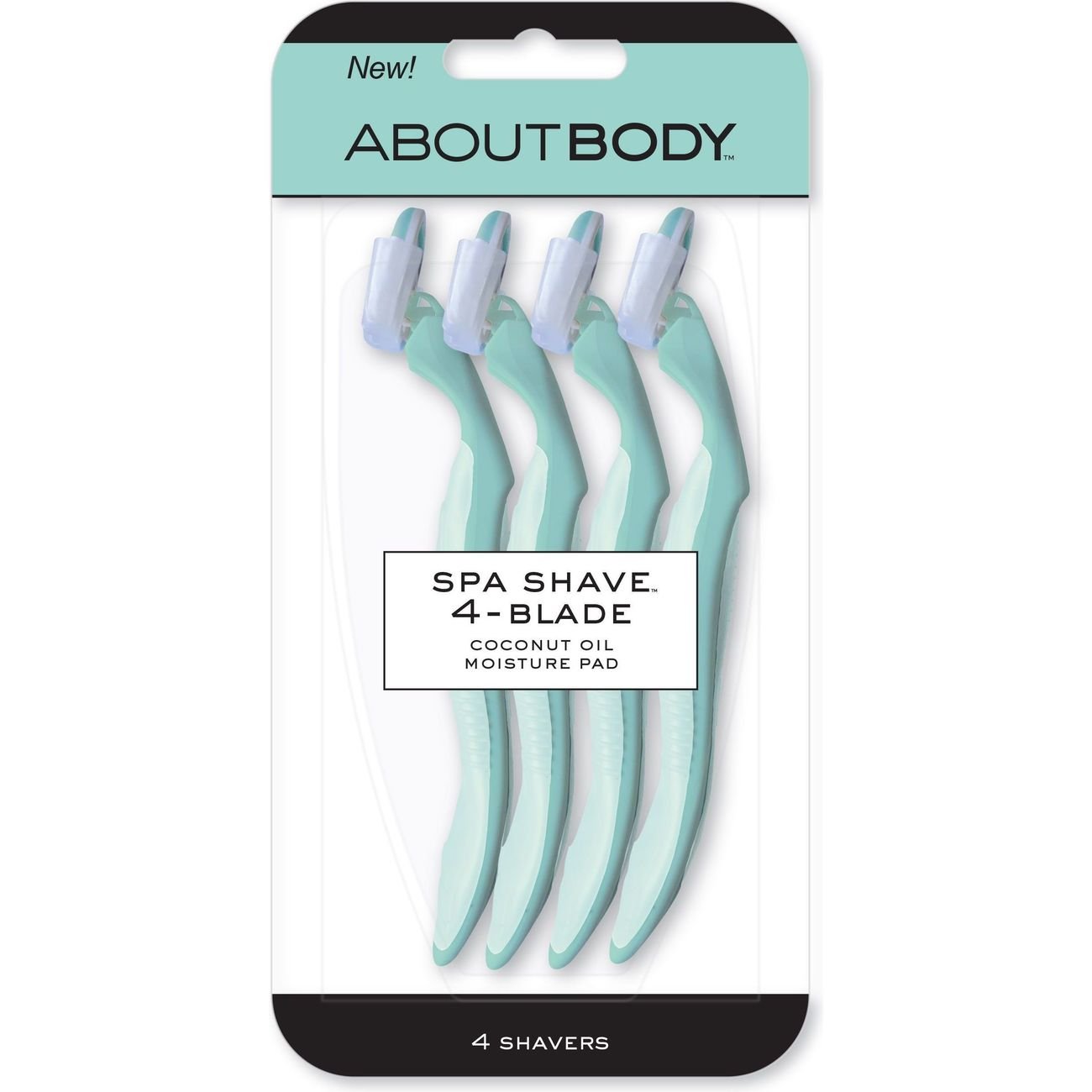 About Body Spa Shave 4-Blade Women's Razors