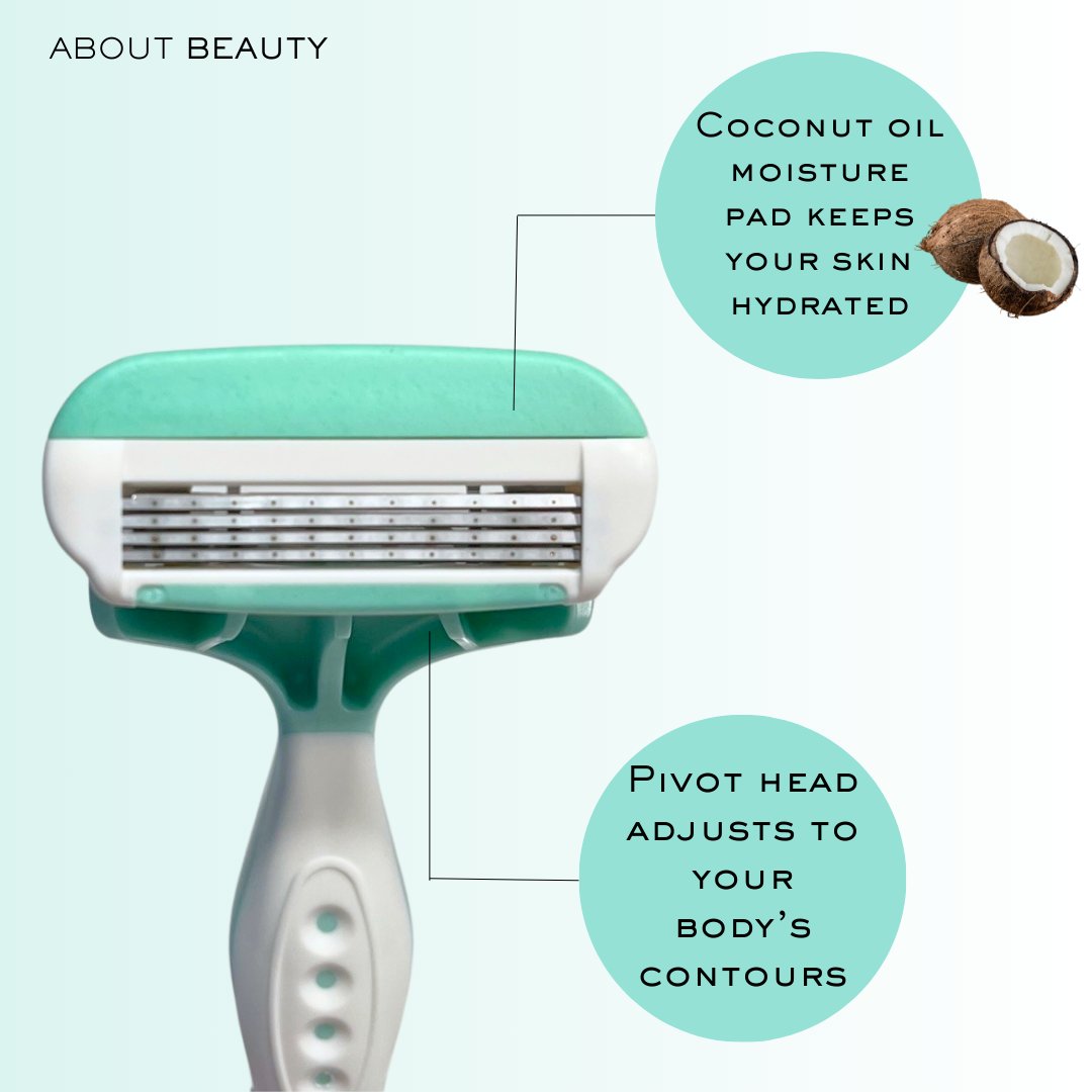 About Body Spa Shave 4-Blade Women's Razors